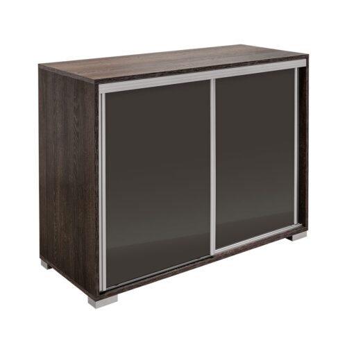 BAJU2 komód 2 magasfényű ajtóval