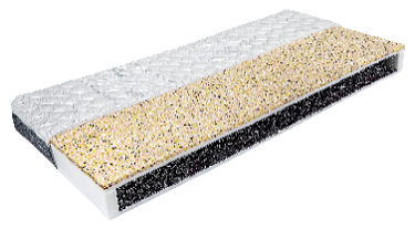 LADUP MemoFOAM memóriahab fekvőfelületű bonellrugós matrac antibakteriális és nedvesség- szabályozó huzatban