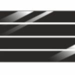 fekete-fehér csíkos