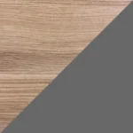 natúr tölgy/matt szürke